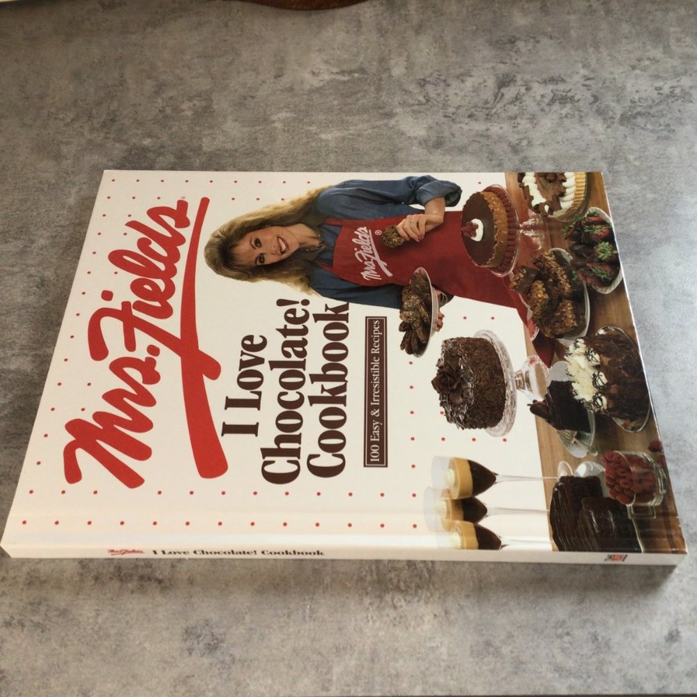 Mrs. Fields I Love Chocolate! Hard Cover Cookbook - Picture 3 of 6